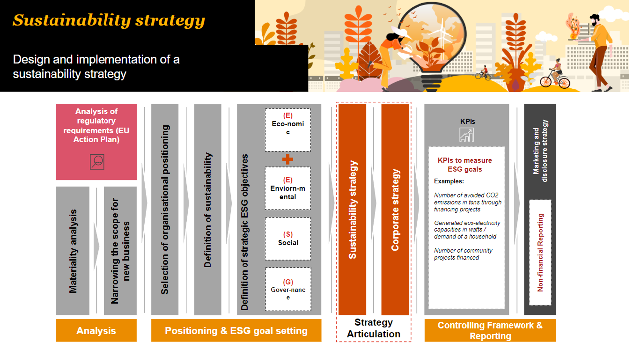 Sustainable finance needs a strategy